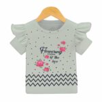 Frill Baby Girl Flower T.Shirt