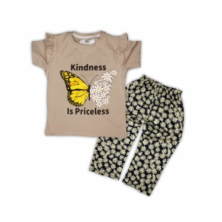 Girls' Kindness Is Priceless Summer Set