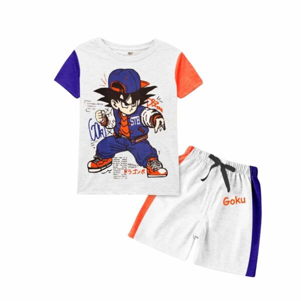 Goku Street Style Kids Summer Set