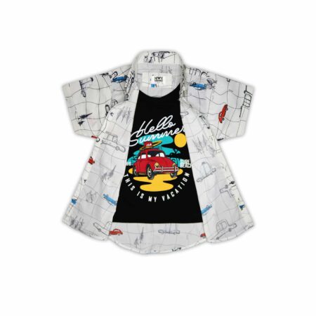 Hello Summer Vacation Boys Outfit
