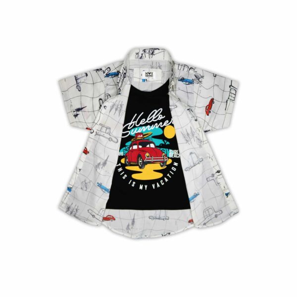 Hello Summer Vacation Boys Outfit
