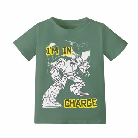 I'M In Charge Baby Boy Printed Tee