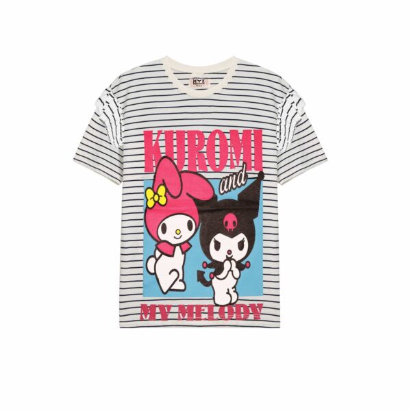 Kuromi & My Melody Girls' Summer Night Suit – Stylish & Comfy