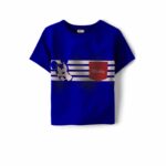 Mickey Blue Striped Summer Outfit for Kids