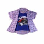 Monster Truck Open Casual Shirt Set