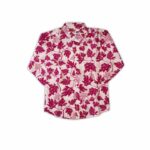 Vibrant Purple & White Leafy Summer Co-Ord Set