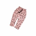 Black Barbie T-Shirt & Pink Printed Pajama Set
