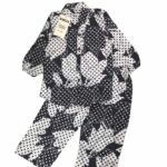 Bold Black & White Polka Leaf Co-Ord Set