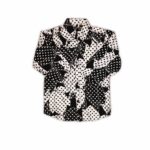 Bold Black & White Polka Leaf Co-Ord Set