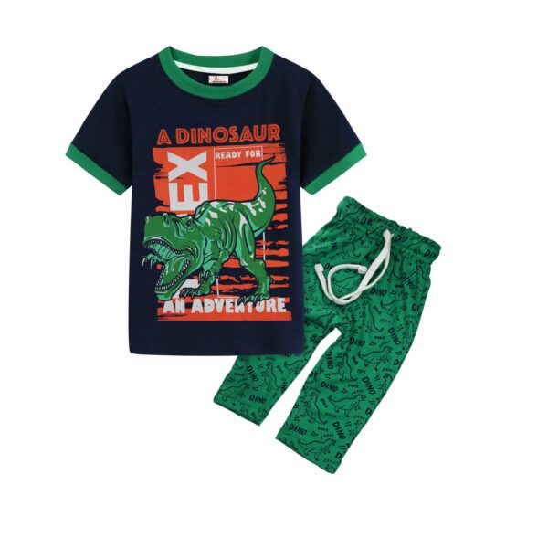 A Dinosaur Summer Garment Suit