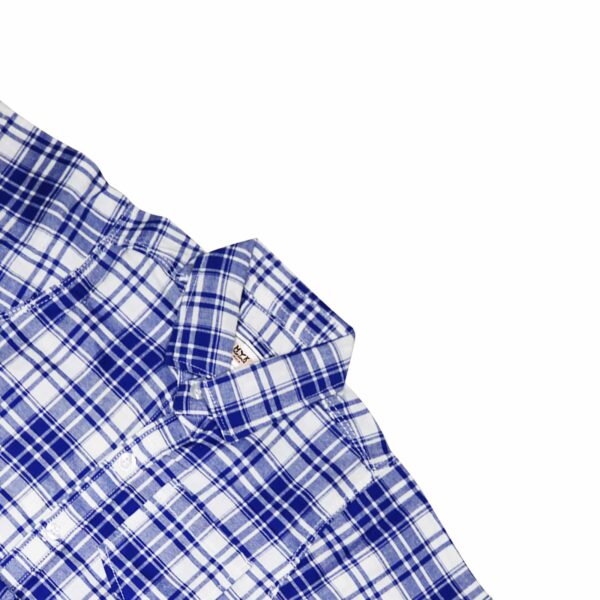 Boys' Blue & White Checkered Summer Set