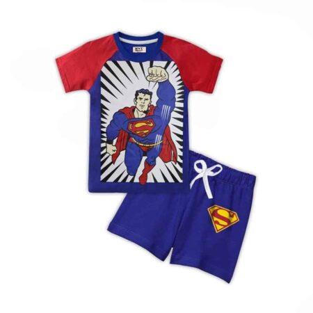 Superman Kids Summer T-Shirt & Shorts Set