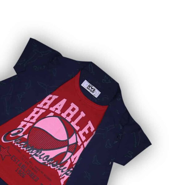 Boys' Harlem Basketball Graphic Tee with Open Shirt