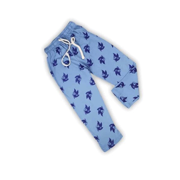 Blue Fox Print Summer Night Suit Set