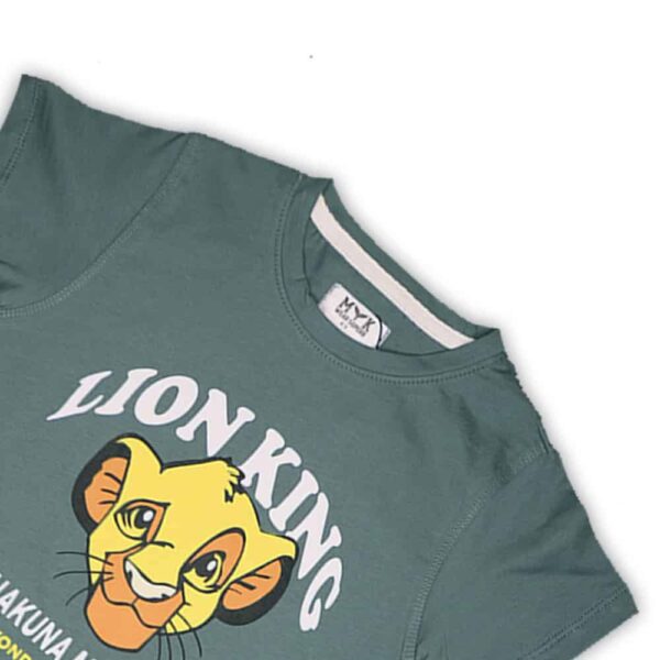 Boys' Lion King "Hakuna Matata" Summer T-Shirt – Green