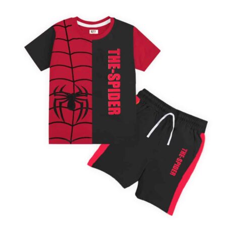 The Spider Boys’ Summer Set – Red & Black Superhero Edition