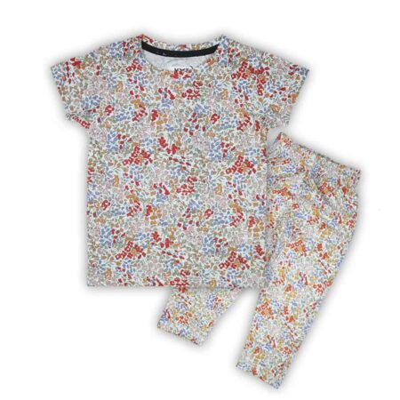 Floral Burst Summer Set for Kids – Soft Cotton Comfort