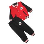 Boys’ Mickey Mouse Winter Tracksuit – Red & Black