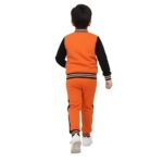 Boys’ Football Champion Winter Tracksuit – Orange & Black