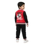 Boys’ Mickey Mouse Winter Tracksuit – Red & Black