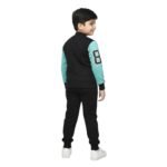 Boys’ Varsity 87 Winter Tracksuit – Black & Teal
