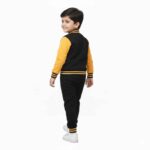 Boys’ NY Varsity 23 Winter Tracksuit – Black & Yellow