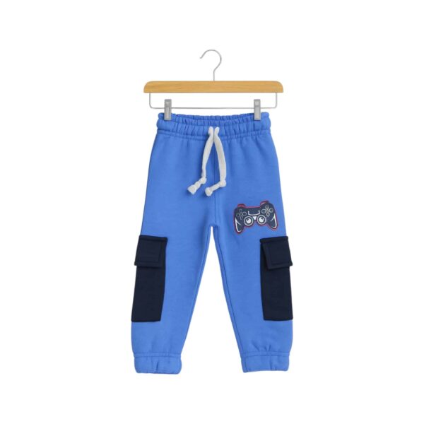 Boys Let’s Play Outside Tracksuit – Blue & Navy