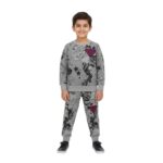 Boys Superman Printed Tracksuit – Grey