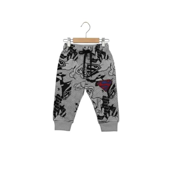 Boys Superman Printed Tracksuit – Grey