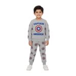 Boys Captain America Tracksuit – Grey