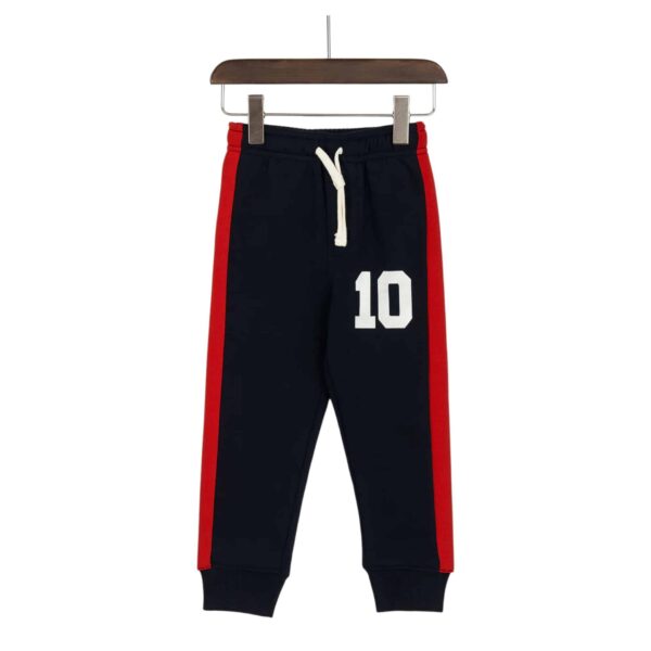 Boys Monster Truck Printed Tracksuit – Navy & Red