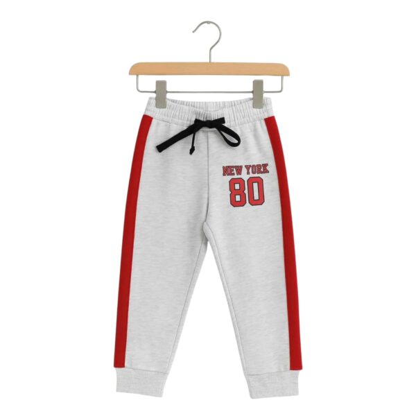 Boys New York 80 Tracksuit – Red & Grey