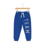 Boys Team Soccer Hoodie Tracksuit - Blue & White