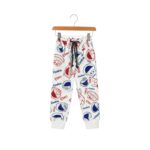 Girls Elmo & Cookie Monster Printed Tracksuit – Light Grey