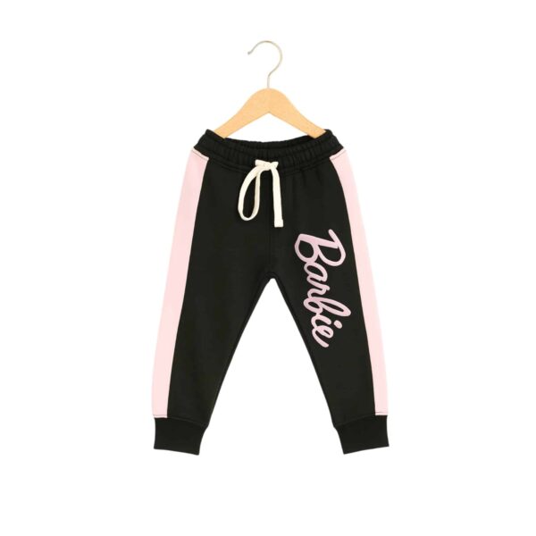 Girls Barbie Hooded Tracksuit – Pink & Black