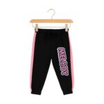 Girls Melody Cute Character Tracksuit – Black & Pink