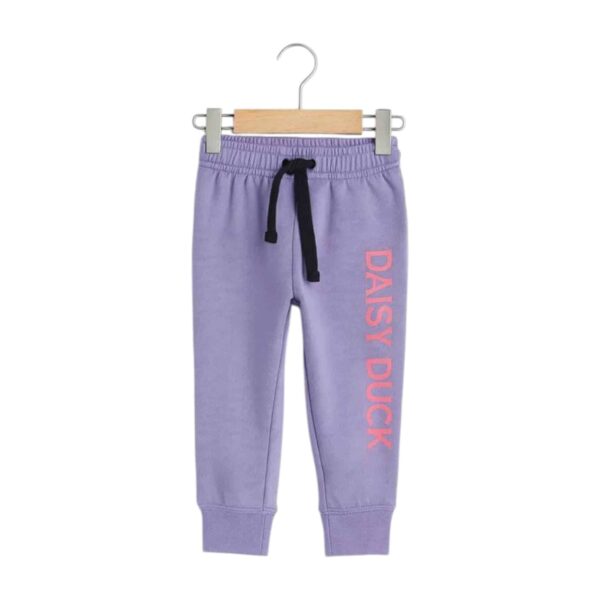 Girls Daisy Duck Printed Tracksuit – Purple