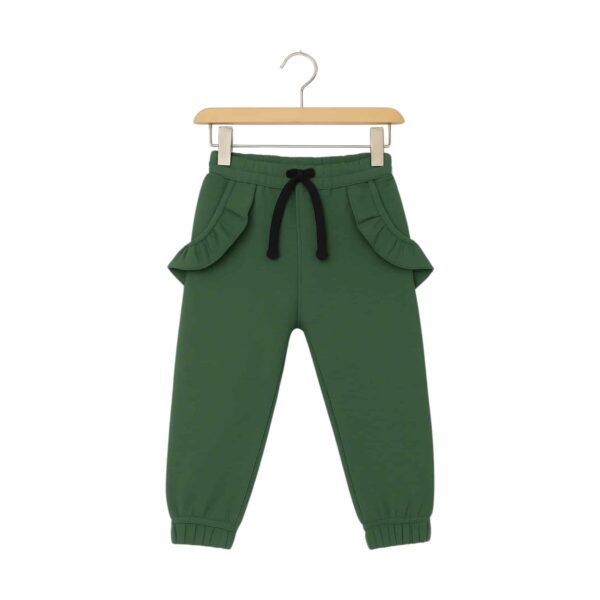 Girls Have a Great Day Printed Tracksuit – Green & White