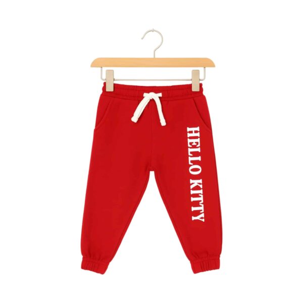 Girls Hello Kitty Tracksuit – Red & Cream