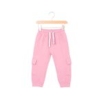 Girls Bugs Bunny Half-Zip Tracksuit – Pink